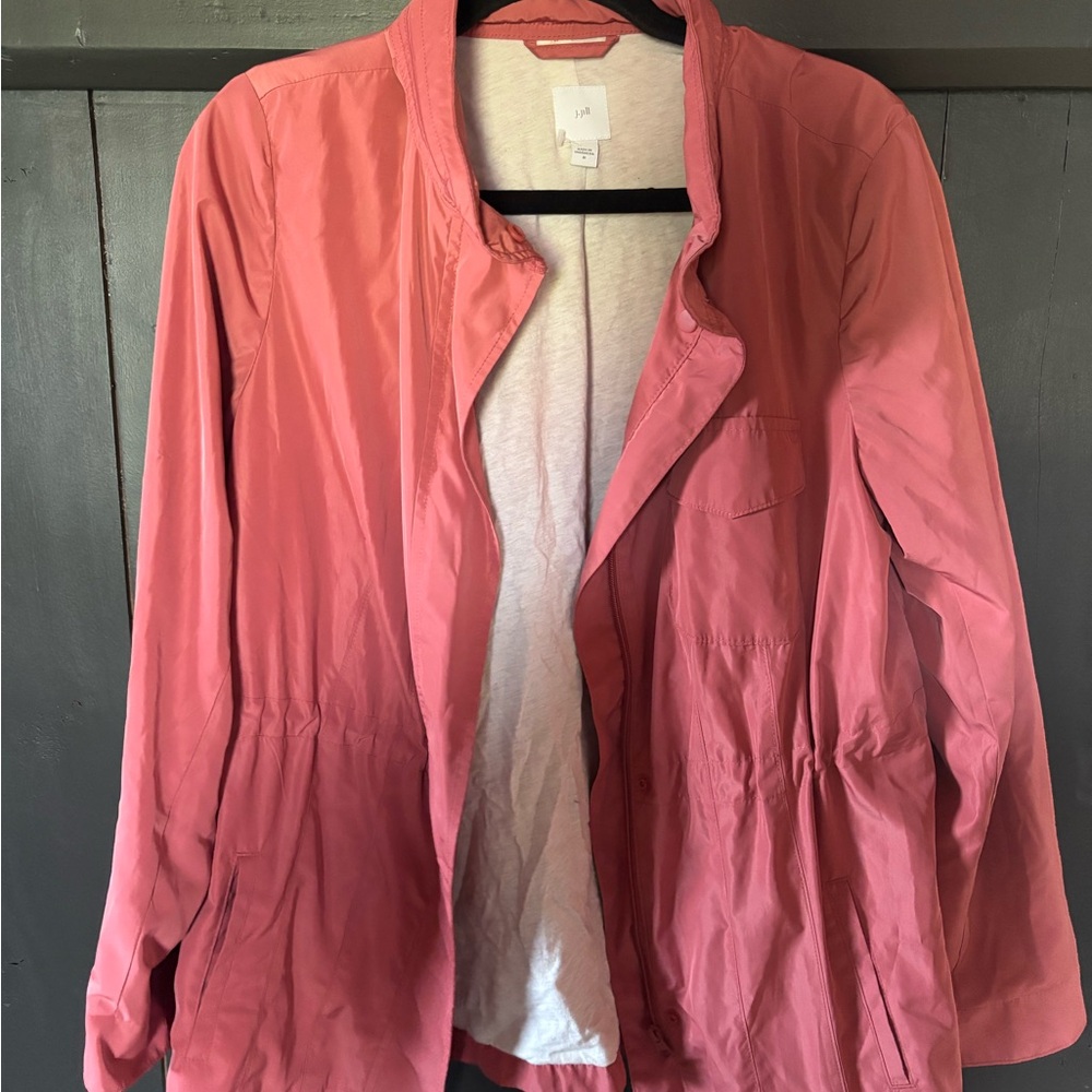 J. Jill Coral Utility Jacket